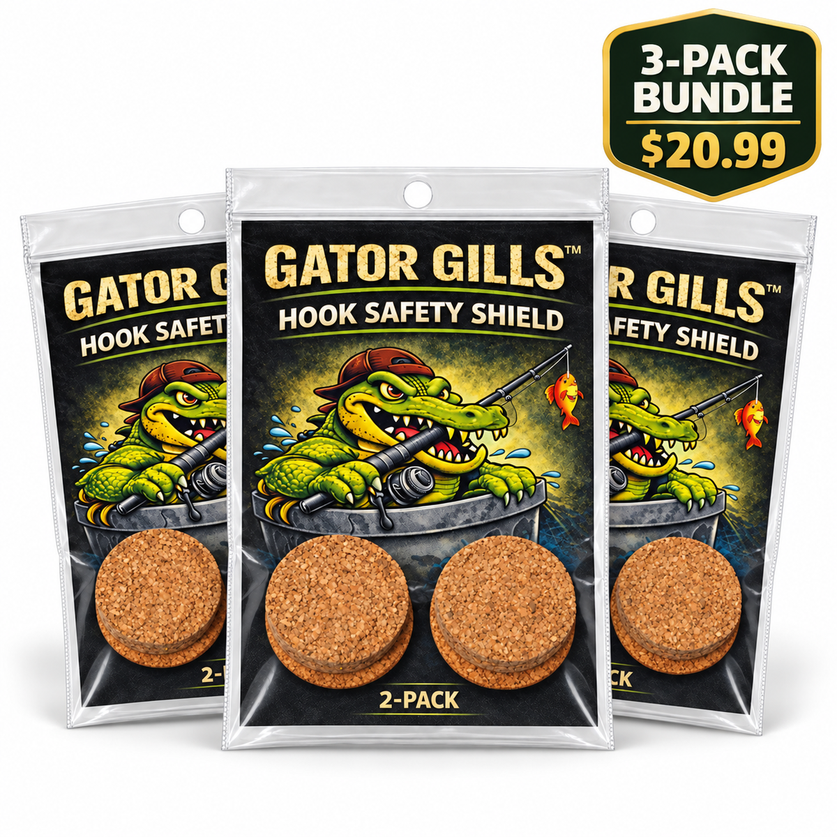 Gator Gills™ Hook Safety Shields