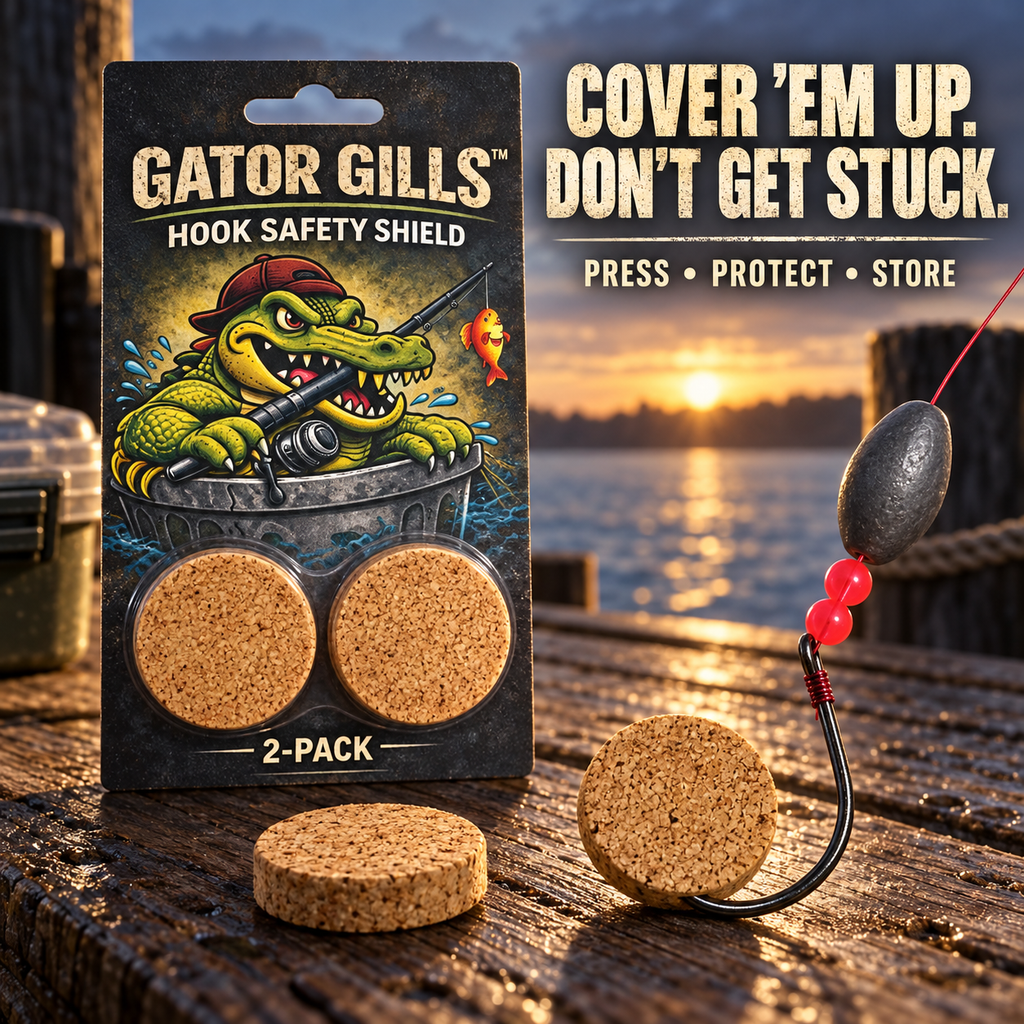 Gator Gills™ Hook Safety Shields